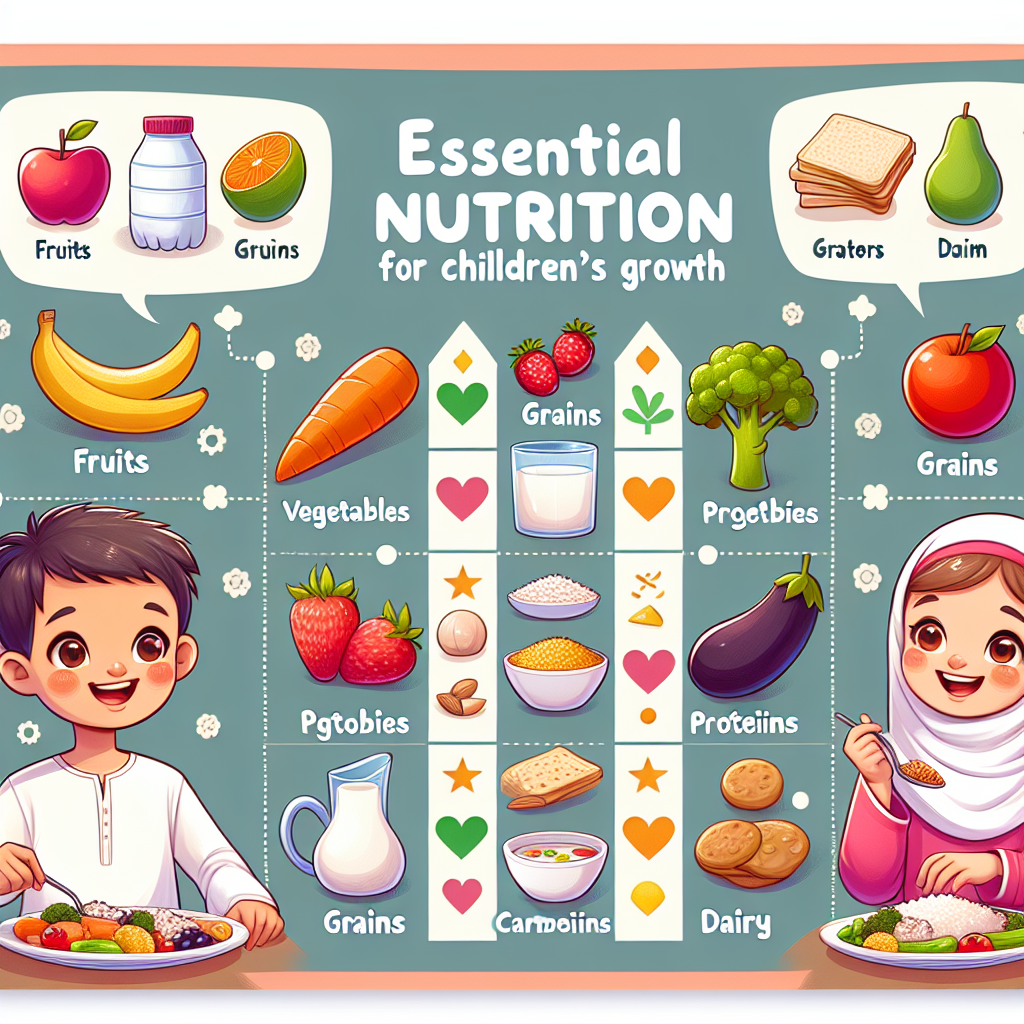 Nutrisi Penting untuk Pertumbuhan Anak