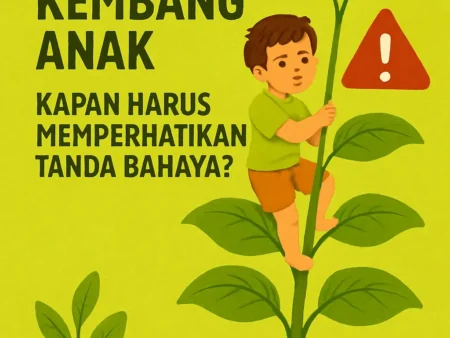 Tumbuh Kembang Anak: Kapan Harus Memperhatikan Tanda Bahaya?