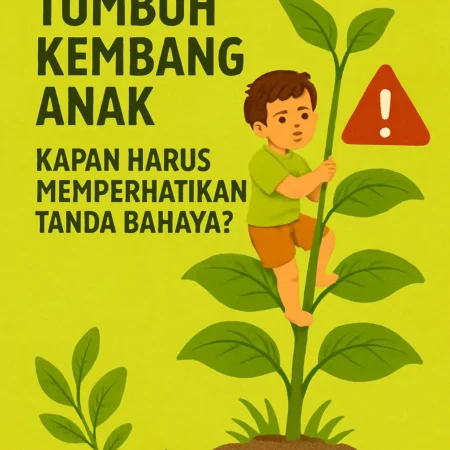 Tumbuh Kembang Anak: Kapan Harus Memperhatikan Tanda Bahaya?